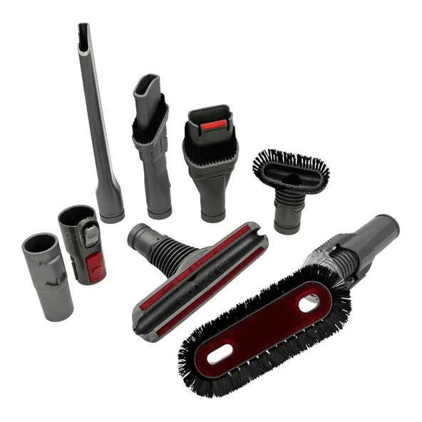 Dyson İle Uyumlu DC18 Süpürge Mini Başlık Seti 8 Parça - Resim 2