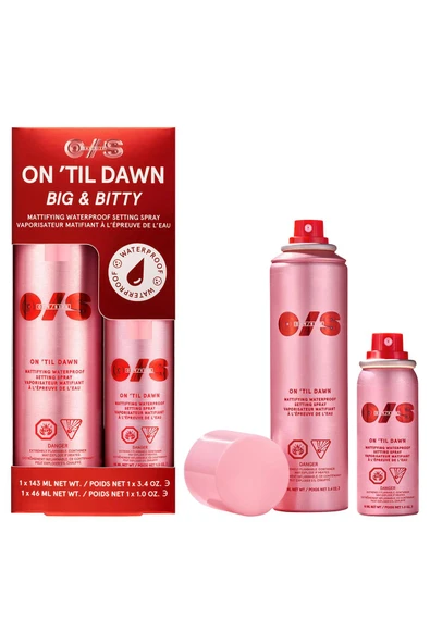 One Size On Til Dawn Matlaştırıcı Suya Dayanıklı Makyaj Sabitleyici Sprey İkili Paket ürün görseli 1