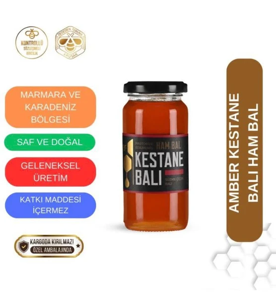 Amber Kestane Balı 650 Gr ürün görseli 1