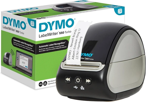 DYMO LabelWriter 550 Turbo Etiket Yazıcı ürün görseli 1