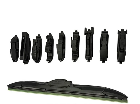 10 aparatlı hibrit silecek kilitli model 40 cm / CASI10-40 ürün görseli 1