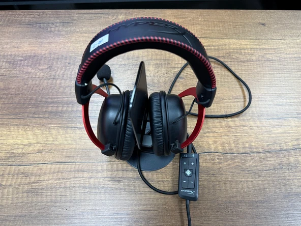 HyperX Cloud II 4P5M0AA KHX-HSCP-RD Kırmızı 7.1 Kulaklık (İKİNCİ EL) - Resim 2