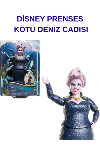 Disney Prenses Kötü Deniz Cadısı Oyuncak Figür – Masal Dünyası Karakteri ürün görseli 1