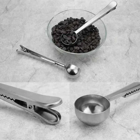 Kahve Kaşığı Klipsli 17,5 cm (KH-17) ürün görseli 1