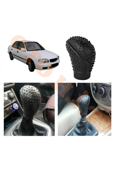 OTO H.İ.T. TOYOTA COROLLA TERRA MANUEL VİTES UYUMLU VİTES KILIFI MAT SİYAH ürün görseli 1