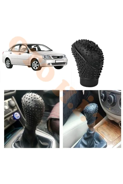 OTO H.İ.T. CHEVROLET LACETTİ 04-09 OTOMATİK VİTES UYUMLU VİTES KILIFI MAT SİYAH ürün görseli 1