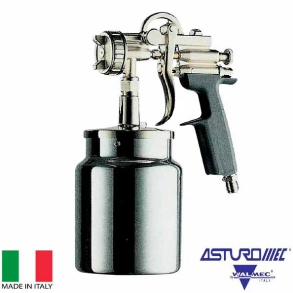 Asturomec-Walmec Boya Tabancası Alttan Depo 1000 Cc 1.8 MM ürün görseli 1