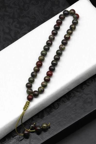 Jasper Doğal Taş Bileklik Tesbih 6 mm Küre Kesim TSB-0482 ürün görseli 1
