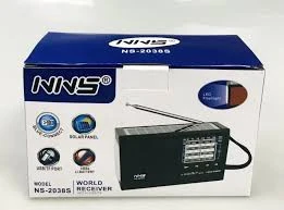 SOLAR PANELLİ NNS NS-2038SL RADYO ürün görseli 1