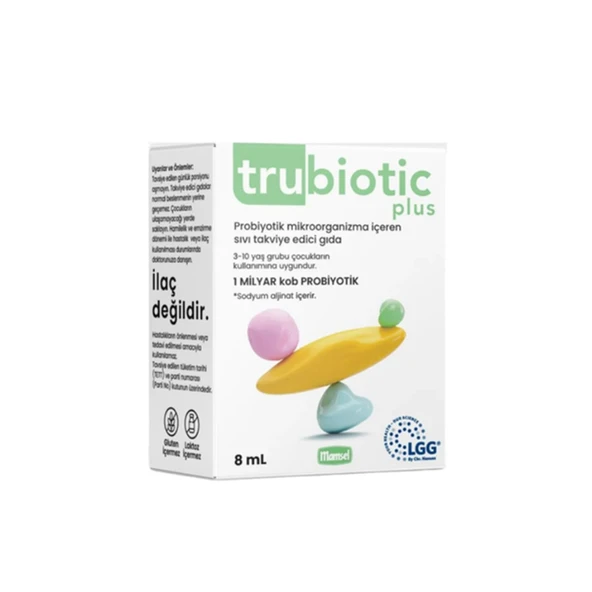 Trubiotic Plus Probiyotik Damla 8 ml ürün görseli 1