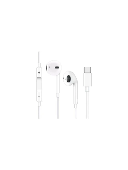 Apple iPhone 15 15 Pro 15 Pro Max 15 Plus Uyumlu Yeni Nesil Usb-C Uyumlu Kablolu Kulaklık ürün görseli 1