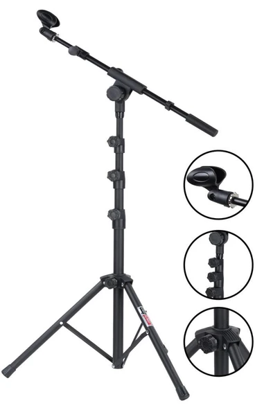 Lastvoice MS07 Yüksek Kaliteli Tripod Mikrofon Standı Sehpası ürün görseli 1