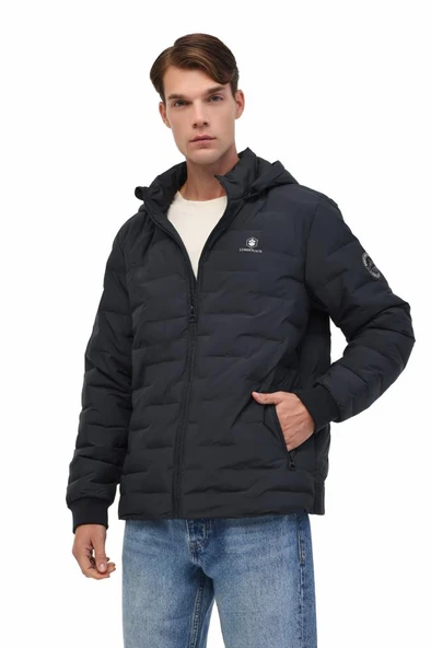 Lumberjack AMOTT COAT 5PR 102023096 Siyah Erkek Mont S-XXL ürün görseli 1