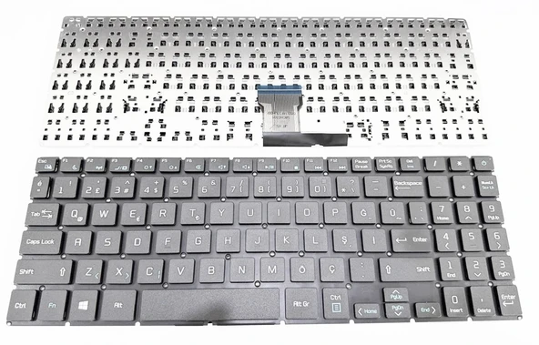 Casper Nirvana NB S500 8565 AELGAA00020  Notebook Klavye - Siyah - TR ürün görseli 1