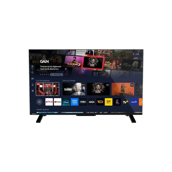 Toshiba 43UV2363DT 4K Ultra HD 43" 109 Ekran Uydu Alıcılı Smart LED TV ürün görseli 1