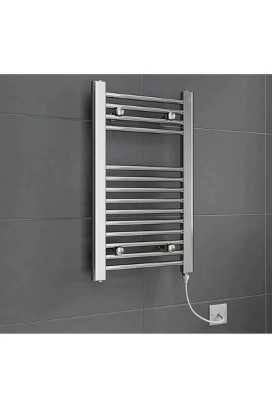 WEBER KROM TERMOSTATLI ELEKTRİKLİ ISITICI HAVLUPAN RADYATÖR 5 YIL GARANTİ ALMAN TEKNOLOJİ ürün görseli 1