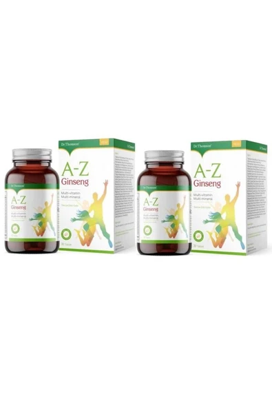 Dr. Thomson A-Z Ginseng 30 Tablet 2'li - Avantajlı Paket ürün görseli 1