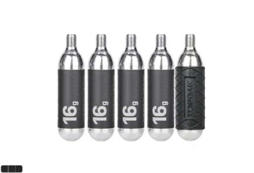 TOPEAK - 16G Dişli Co2 Kartuşu - 5 Parça - TCOT-6 ürün görseli 1
