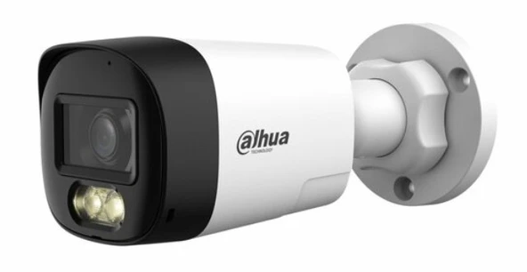 Dahua HAC-HFW1200RLP-IL-T-0280B-DIP - 2MP Smart Dual Light HDCVI Two-way Talk Fixed-focal Bullet Kamera ürün görseli 1