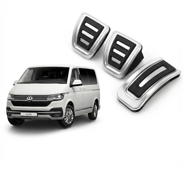Volkswagen Transporter Caravelle Uyumlu Orijinal Manuel Pedal Seti Gaz Fren Debriyaj 3 Prç ürün görseli 1