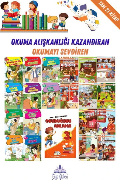 3. Sınıf Okumayı Sevdiren 20 Hikaye + Okuduğumu Anlıyorum ürün görseli 1