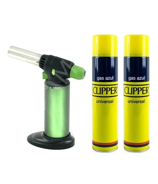 Orcamp BlowTorch – Çakmaklı - Doldurulabilir Pürmüz + 2 Adet Çakmak Gazı ürün görseli 1