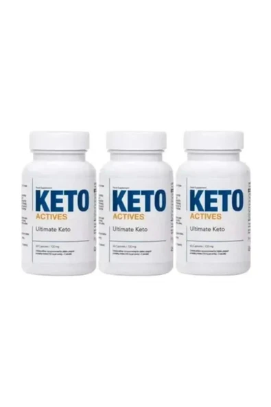 Keto Actives Destekleyici 60'lı X 3 Adet ürün görseli 1
