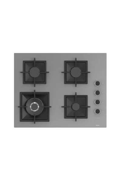 Ferre MEGA PLUS SERİSİ 2'Lİ CAM ANKASTRE SET (D102-SC408) - Resim 2