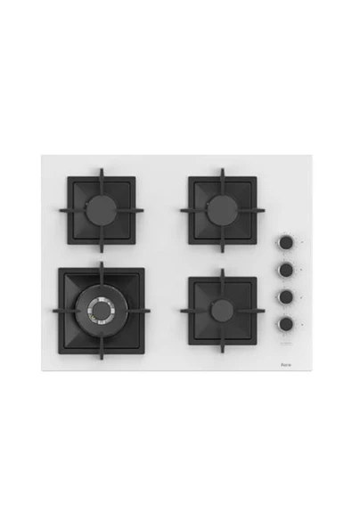 Ferre MEGA PLUS SERİSİ 2'Lİ CAM ANKASTRE SET (D101-SC406) - Resim 2