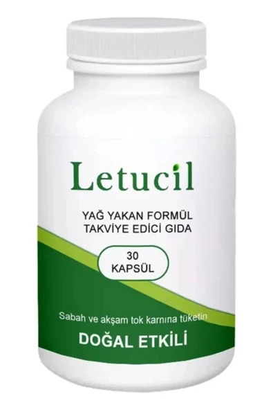 Letucil Destekleyici Ürün 30 Lu Yeşil Çay Ve Biberiyeli Güç Desteği ürün görseli 1