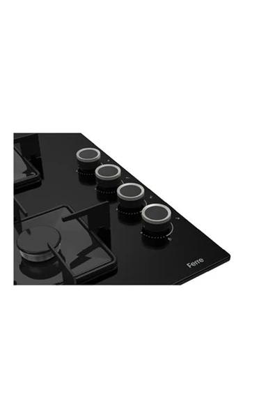 Ferre MEGA PLUS SERİSİ 2'Lİ CAM ANKASTRE SET (D100-SS205) - Resim 4