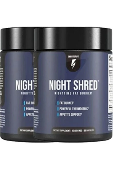 Night Shread Time Fat Burner Fitlik Ürünü 60 Lı X 2 Adet ürün görseli 1
