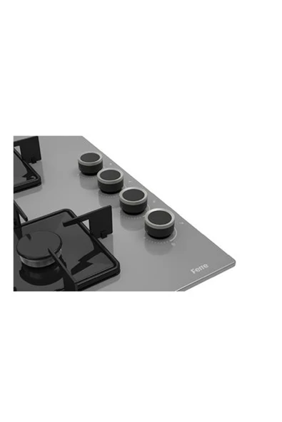 Ferre MEGA PLUS SERİSİ 2'Lİ CAM ANKASTRE SET (D102-SS208) - Resim 4