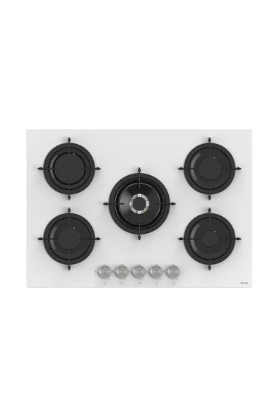 Ferre MEGA PLUS SERİSİ 2'Lİ CAM ANKASTRE SET (D101-RS036) - Resim 2