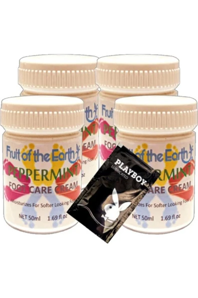 Peppermint  4AD. 50 ml Ölçek Ayakların Bakımı ve Kokusu Bakım Kremi + Yanında Jel ürün görseli 1