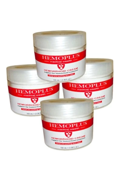 Hemoplus Krem 4 Tane x 150 ml ürün görseli 1