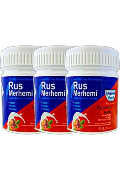 Glegnd Blue 3lü x 50 ml Tüylere Krem Russ Merhemi ürün görseli 1