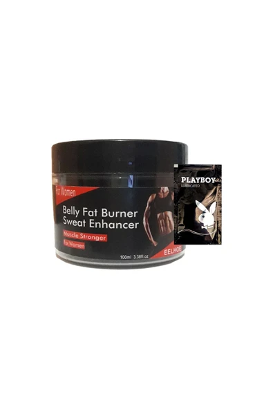 Belly fatBurner Sweat Enhancer Kadınlar için krem 100 ml + 1 Adet Jel ile ürün görseli 1
