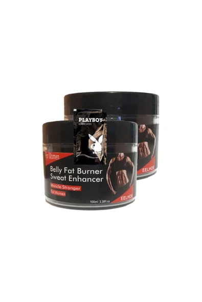 Süper Belly fatBurner Sweat Enhancer Kadınlar için krem 2x100 ml + 1 Adet Jel ile ürün görseli 1