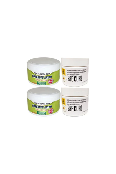 Çörek Otu Kremi Büyük XL Boy Krem 2x200 ml+ Bee Cure 2x150 ml Krem ürün görseli 1