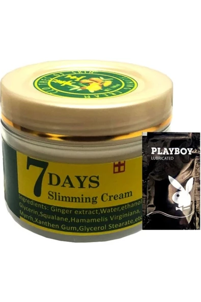 Süper 7 Days Ginger Miracle Slimming Cream Yağlara Parçalayıcı Kremi  100 ml + 1 Adet Jel Hediyeli ürün görseli 1