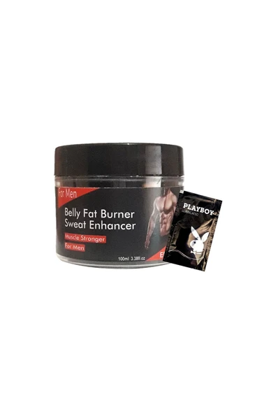 Süper Belly fatBurner Yağları eritmek için masaj bakım kremi 100 ml+1 Adet Jel ile ürün görseli 1