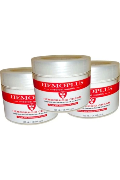 Hemoplus Krem 150 ml x 3 adet ürün görseli 1