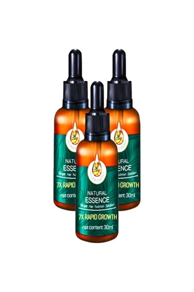 Süper Essence Parlak Uzun Sağlam Saçlar Ve Sakallar Serumu 3adetx30 ml Ölçeğinde Natural Essence ürün görseli 1