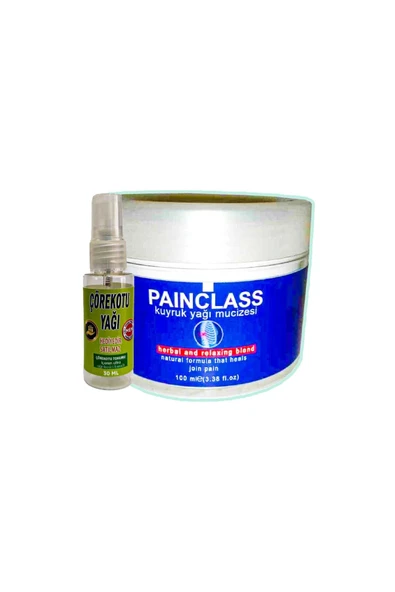 Painclass Rahatlatıcı Kuyruk Yağı Bakım Kremi 100 ml+30 ml Çörek Otu Yağı ile ürün görseli 1