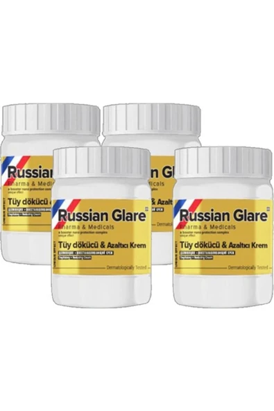 Russ Glare Nano 4 Tane x 50 ml Tüylere Krem Russ Merhemi ürün görseli 1
