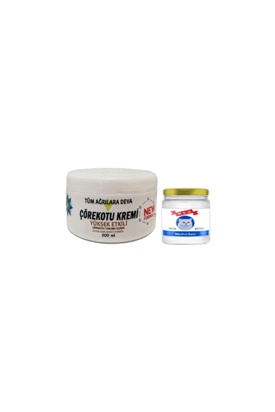 Çörek Otu Kremi XL Boy 200 ml+Snow Kitten 50 ml Menthol Balm ürün görseli 1