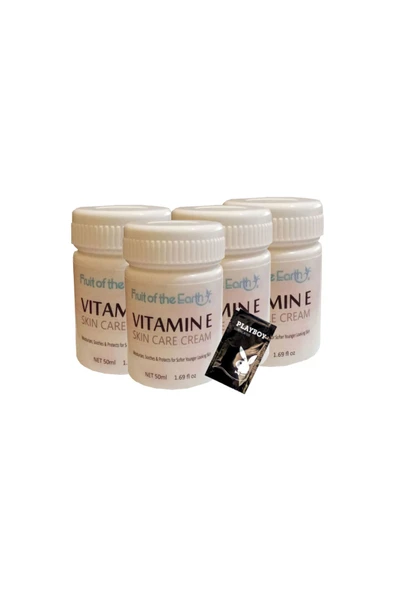 Süper Fruit Of The Earth Cream Yaşlanma Karşıtı Bakım Kremi 4x50 ml+1 Adet Jel ile ürün görseli 1
