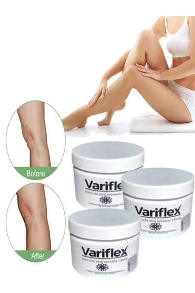 Variflex Kadınlar İçin Varicosel-Selulıt Bakım Creami 150 ml x 3 adet ürün görseli 1