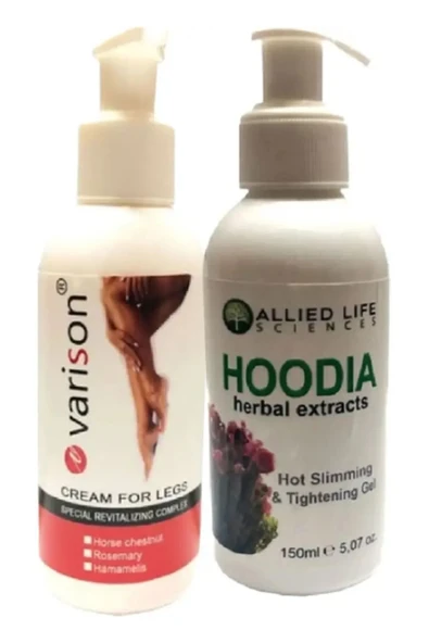 Süper Varison 120 ml Bacak Krem + Hoodia Gel Yaza Hazırlık ürün görseli 1
